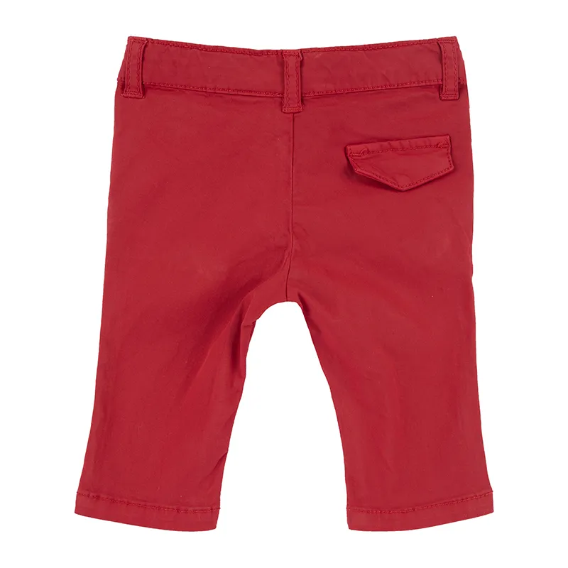 Pantalon Chino - Rouge-1