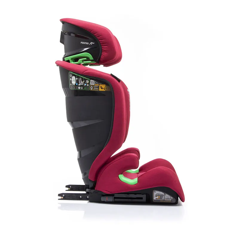 Siège-auto I-SIZE/ISOFIX Raga Fix 100-150cm - Rouge chiné-7