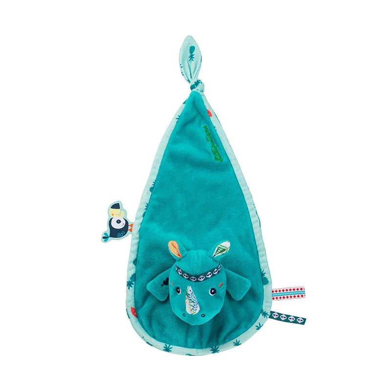 Doudou Marius le rhinocéros 26cm - 0m+-0