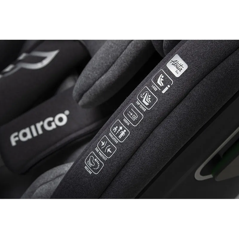 Siège-auto I-SIZE/ISOFIX Abita 76-150cm - Gris Chiné-10