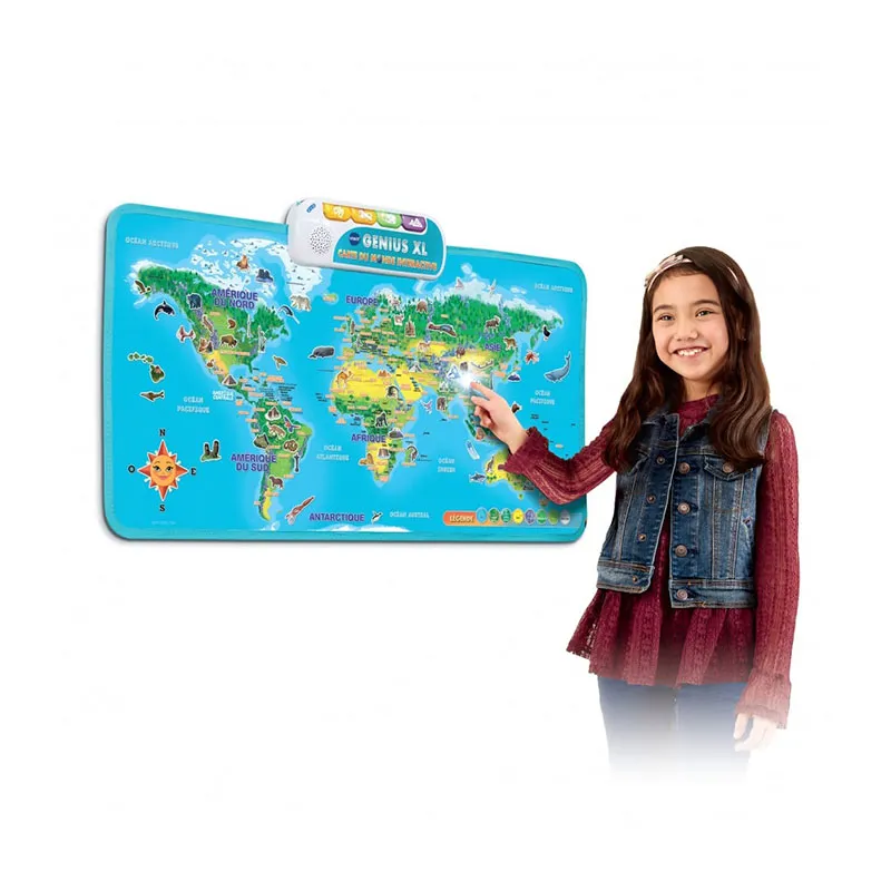 Carte du monde interactive Genius XL - 6+-1