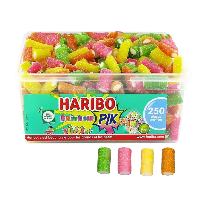 Haribo Tubo Rainbow Pik - 250pcs-0