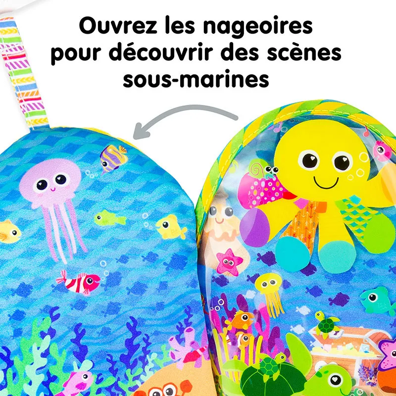 Livre d'éveil Flip le Poisson - 0m+-9