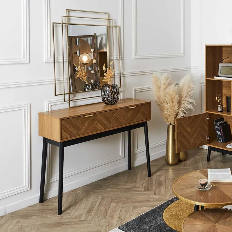 Console Bois Félix - 100x35x80cm-1