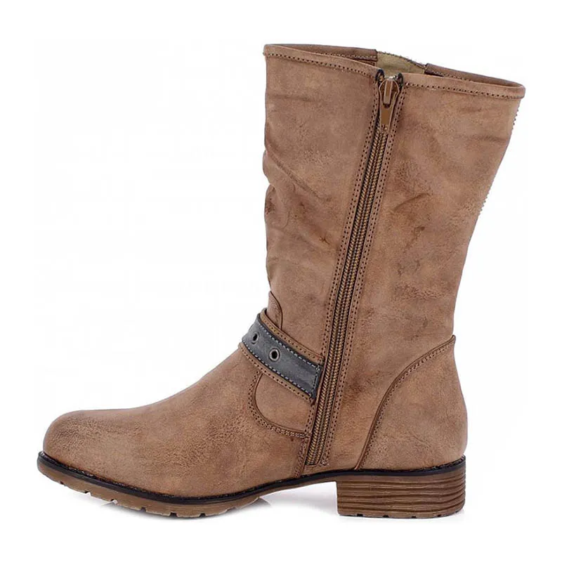 Chaussures d'hiver Nadine Femme - Beige-1
