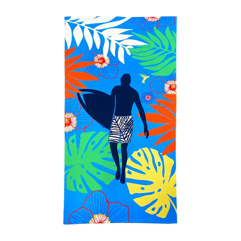 Serviette de plage Paulo Multicolore - 90x170cm-0