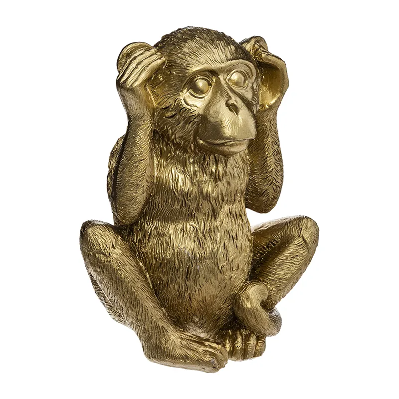 3 Singes Sagesse Sama - 13x12,8x17,2cm-3