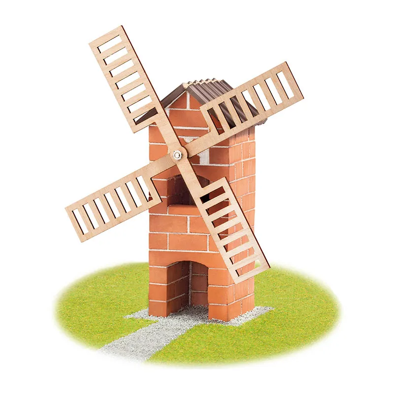 Jeu de construction Moulin à vent 100pcs - 6+-5