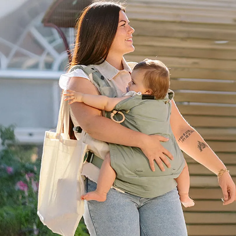 Porte-bébé évolutif Moov & Boost Vert - 0m+-1