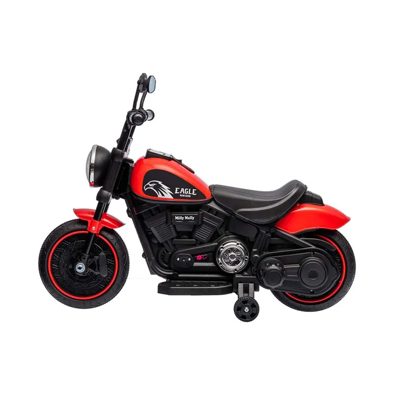 Moto à batterie Eagle Rouge - 24m+-1