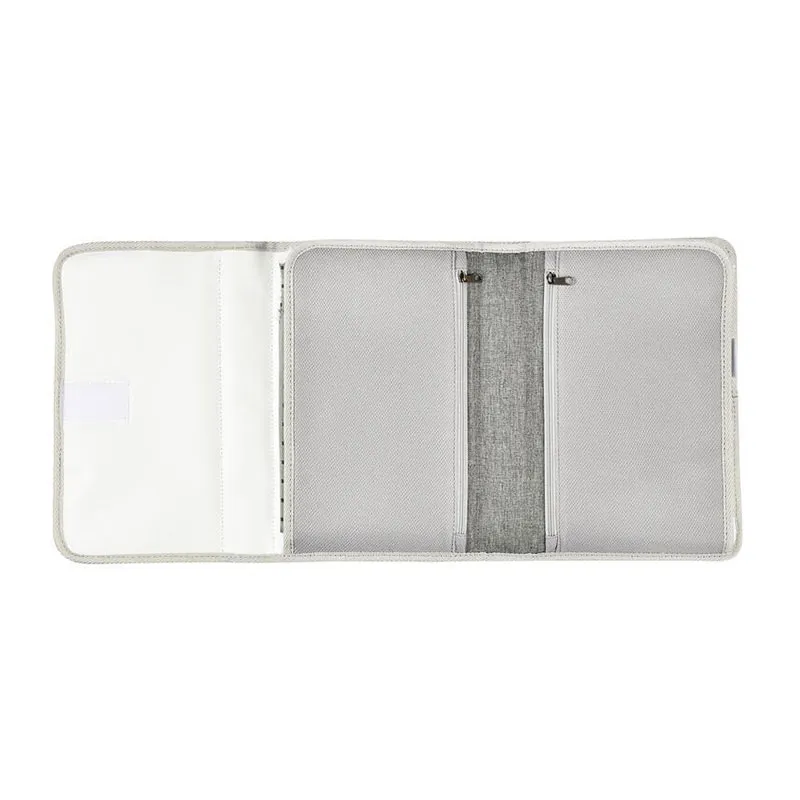 Pochette à langer nomade Heather - Gris-5