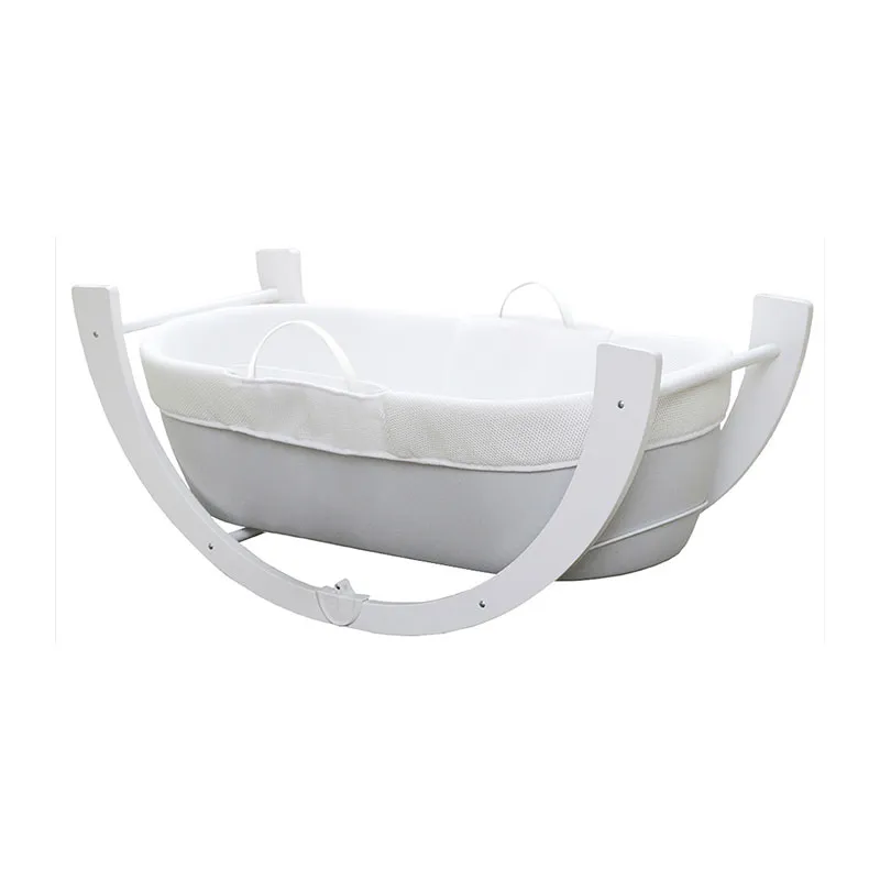 Couffin avec support Gris/Blanc - 0m+-4