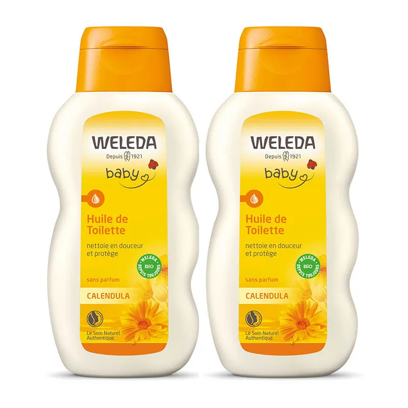 2 Huiles de Toilette BIO - 2x200ml-0