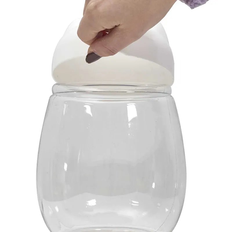 Distributeur eau & croquettes pour animaux Blanc --4