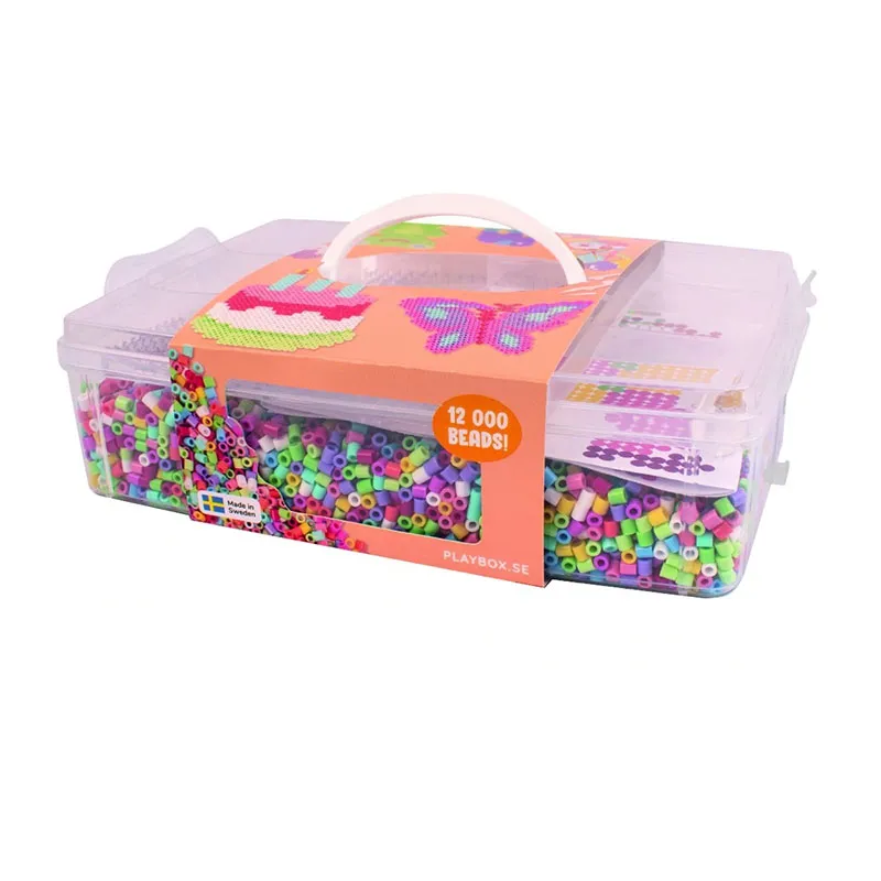 Méga box de perles à repasser Happy mix 12000pcs - 5+-0