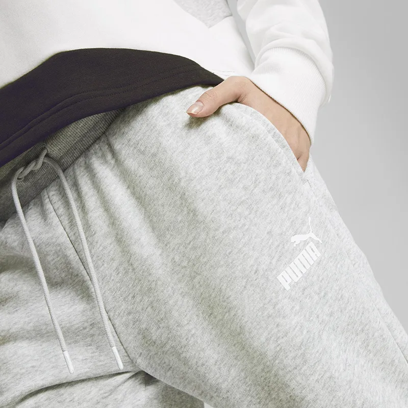 Jogging Femme Power Cat - Gris clair chiné - PUMA-3