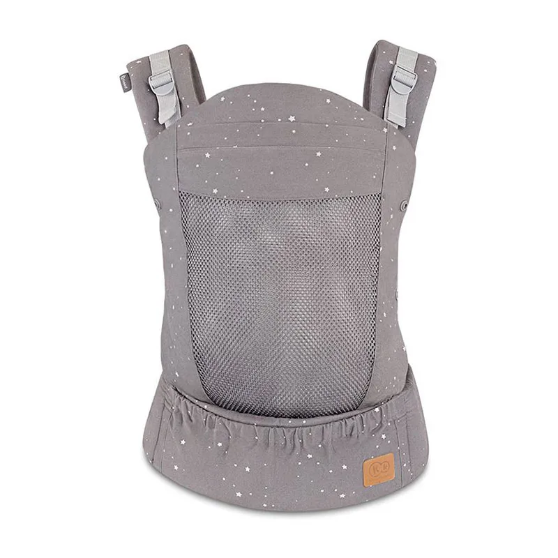 Porte-bébé Physiologique Huggy Gris - 3m+-3