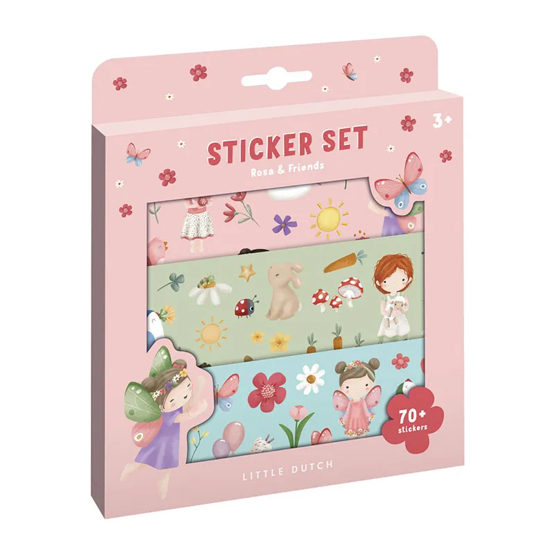 Autocollants Rosa & Friends - 70pcs-0