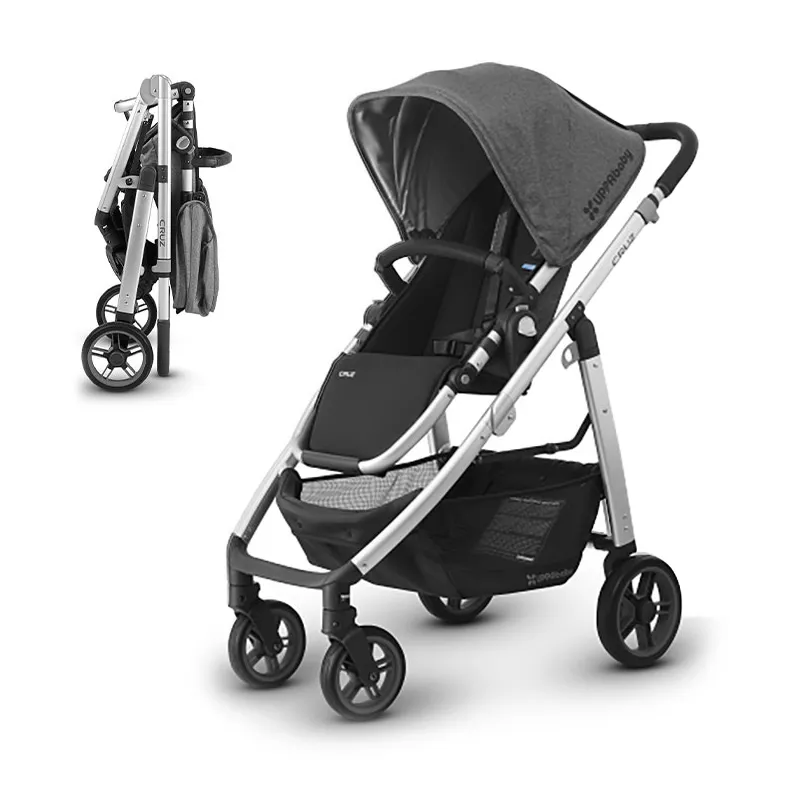 Poussette tout terrain Cruz Jordan Charcoal UppaBaby - 0m+-0