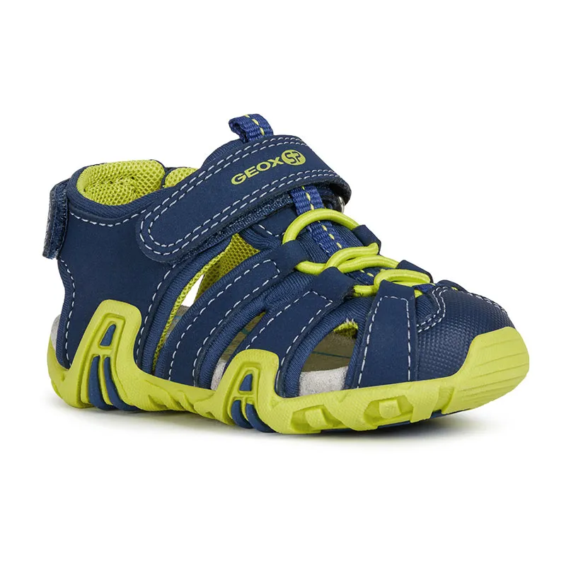 Sandales Kraze - Bleu Marine/Citron-0