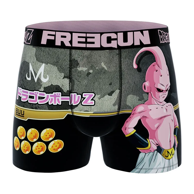 4 boxers homme Dragon Ball Z - Bleu/Rose/Noir/Orange-2