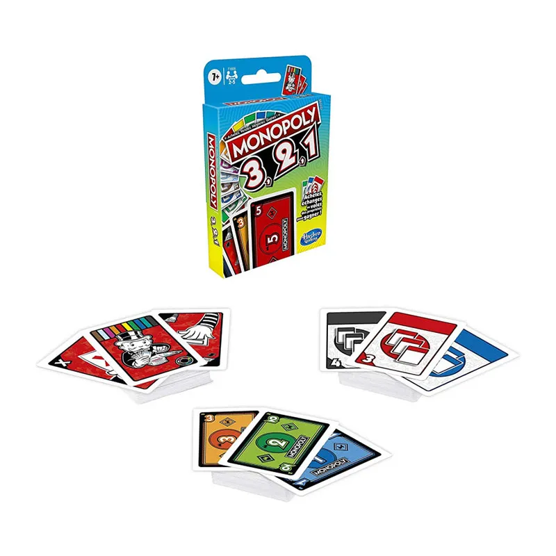 Jeu de cartes Monopoly 3,2,1 - 7+-0