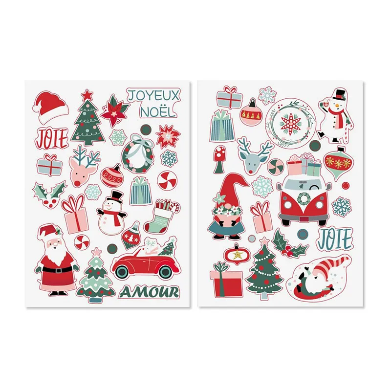 Gommettes Noël Enfants/Hiver - 338pcs-2