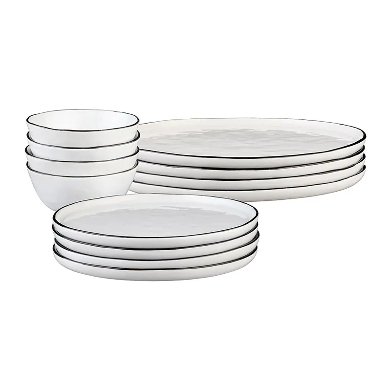 Service Les Essentiels Pure Blanc neige - 12pcs-2