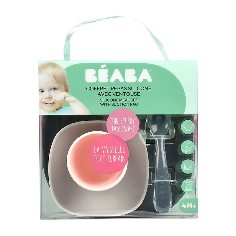 Coffret repas 3pcs Silicone Night Blue - 6m+-2
