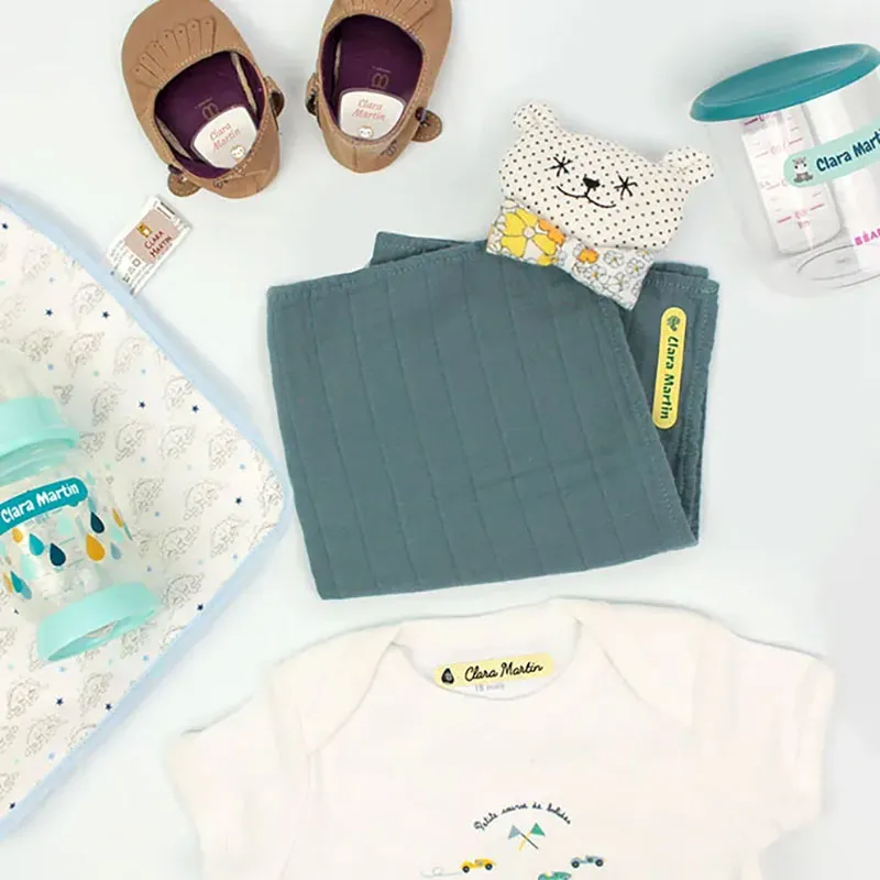 Bon d'achat Pack Crèche - 140 étiquettes personnalisables Vêtements/Objets-0
