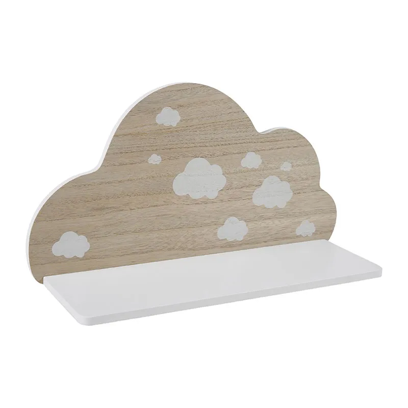 Etagère murale Nuage - Naturel-0