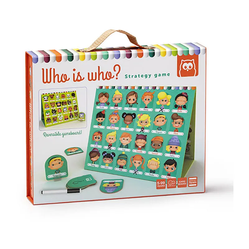 Jeu de société Qui est qui ? 2en1 - 5+-3