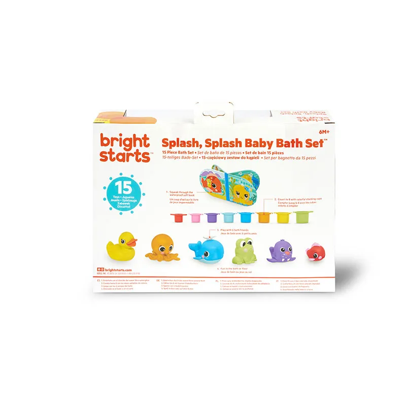 Jouets de bain 15pcs Splash splash Baby - 6m+-19