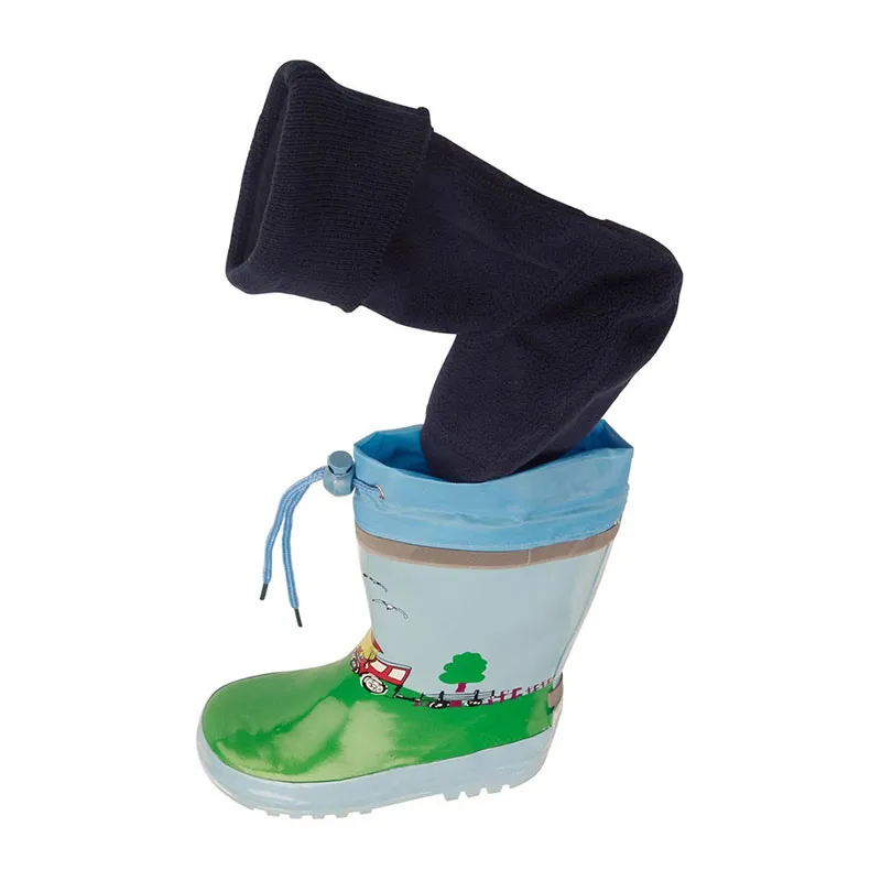 Chaussettes polaires Bébé/Enfant - Marine-1