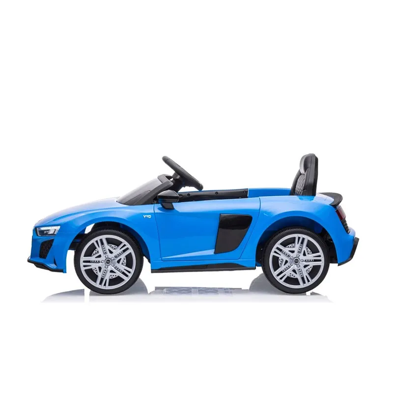Voiture à batterie Audi R8 Spyder Bleu  - 36m+-4
