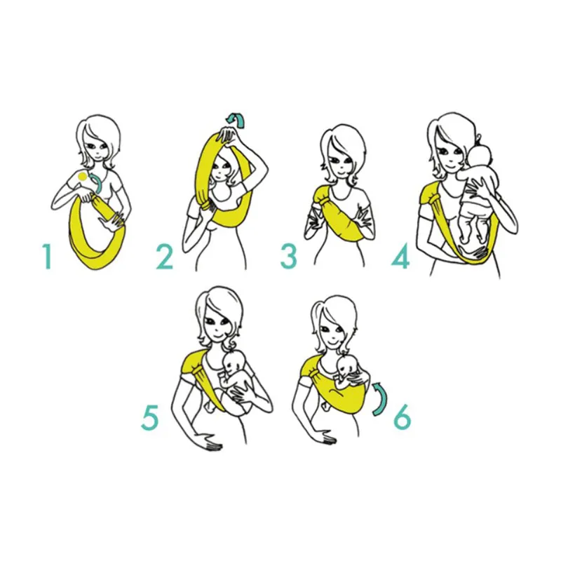 Porte-bébé d'appoint aquatique - Fuschia-1