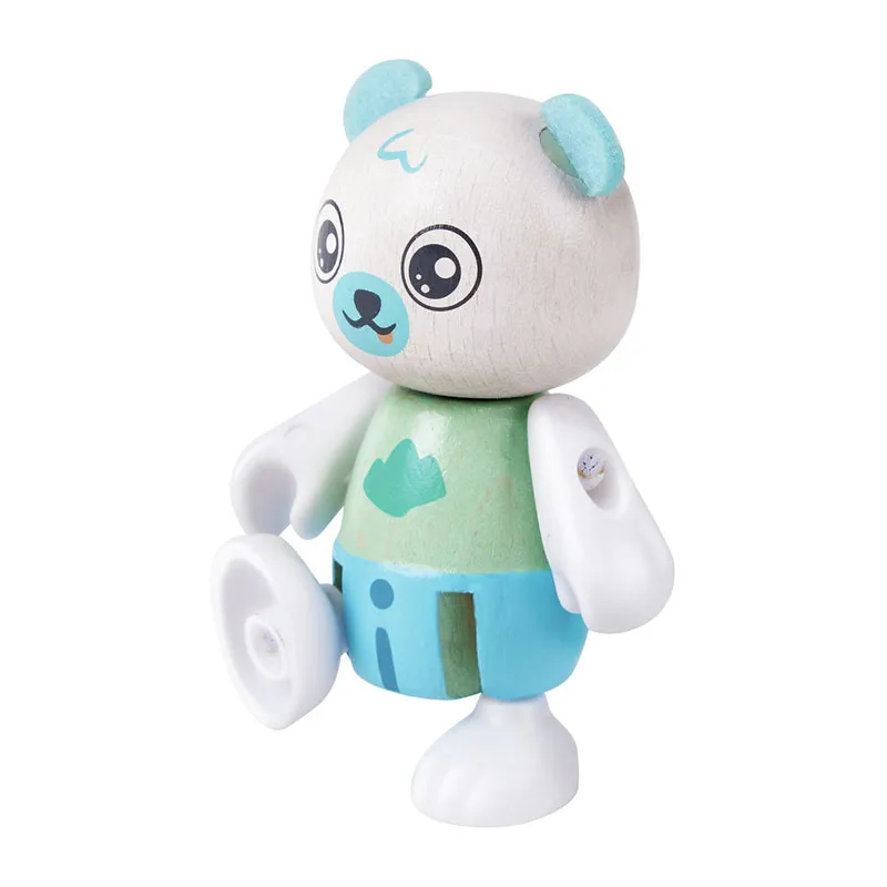 Figurines articulées famille Ours polaire - 36m+-3