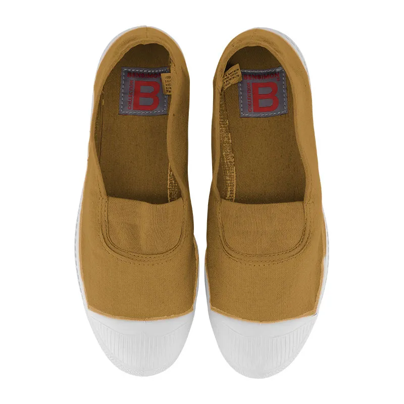 Tennis élastiques Femme - Camel-0