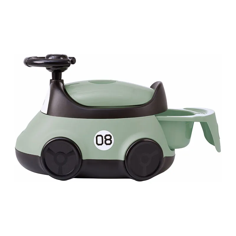 Pot d'apprentissage Voiture - Vert sauge-6