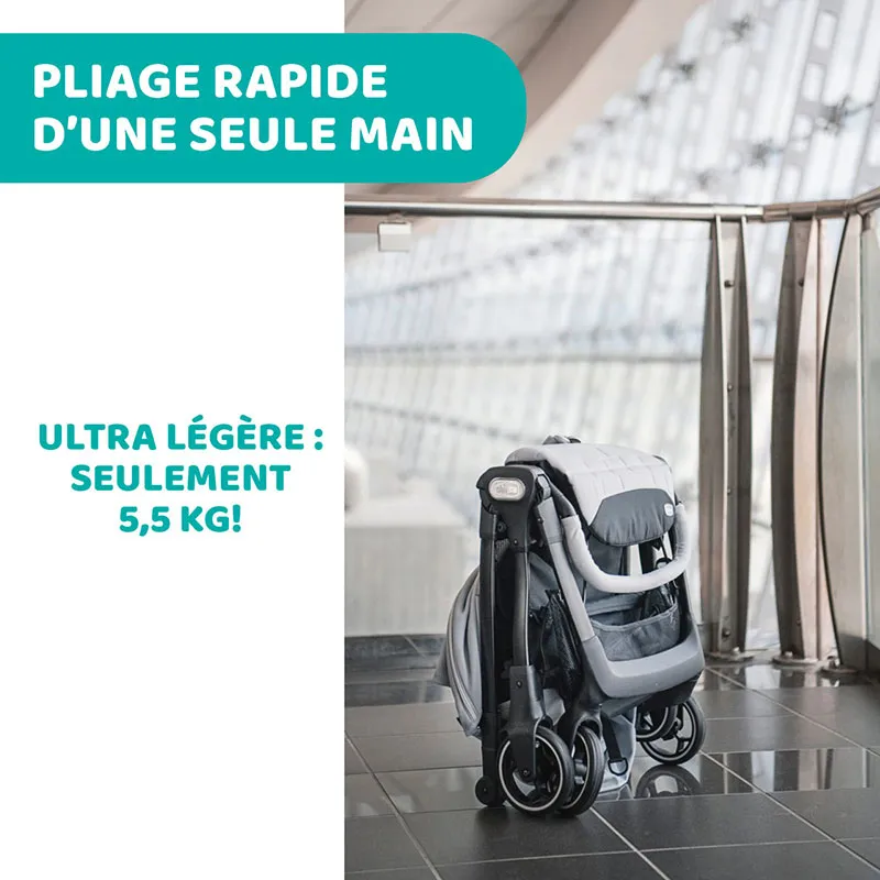 Poussette Compacte We Black - 0m+-3