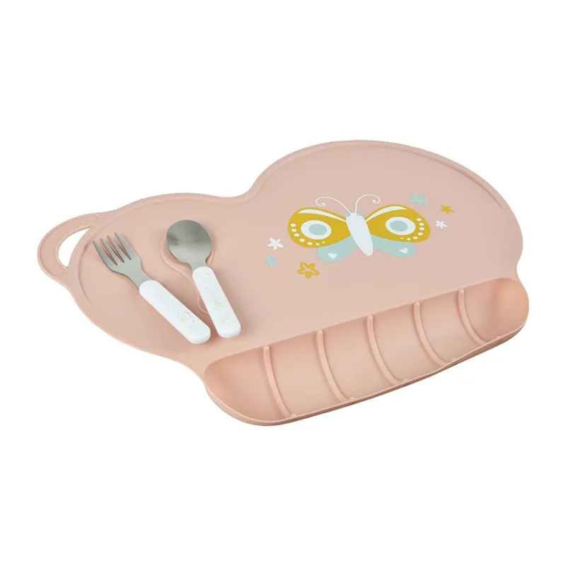 Set de table + Récupérateur Papillon Fantasy Garden - 40x28x2,5cm-1