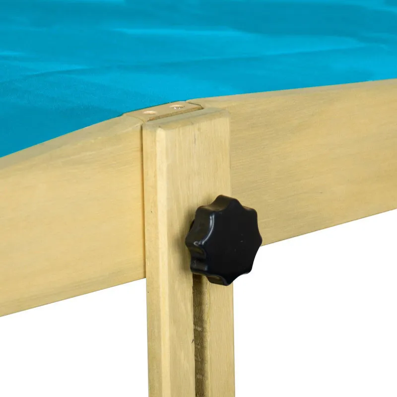 Bac à sable avec auvent Bois - 36m+-7