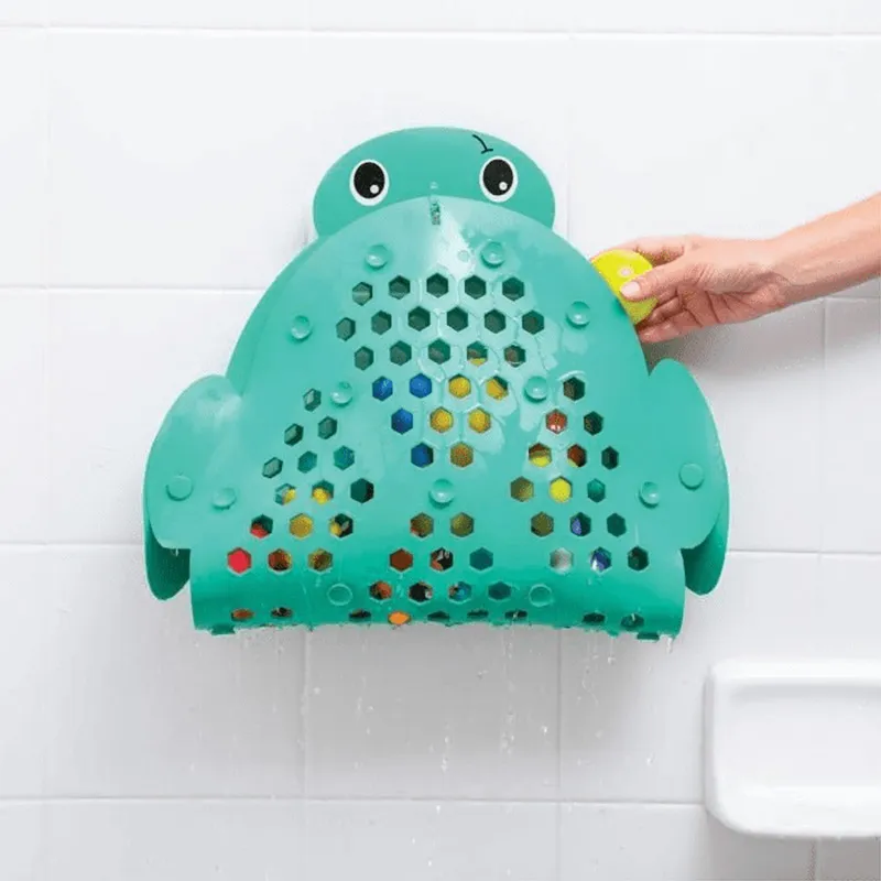 Tapis de bain et rangement 2en1 Tortue - 6m+-1
