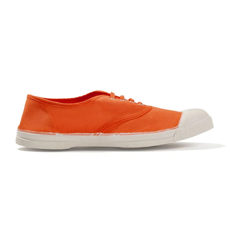 Tennies à lacets Femme - Coquelicot-2