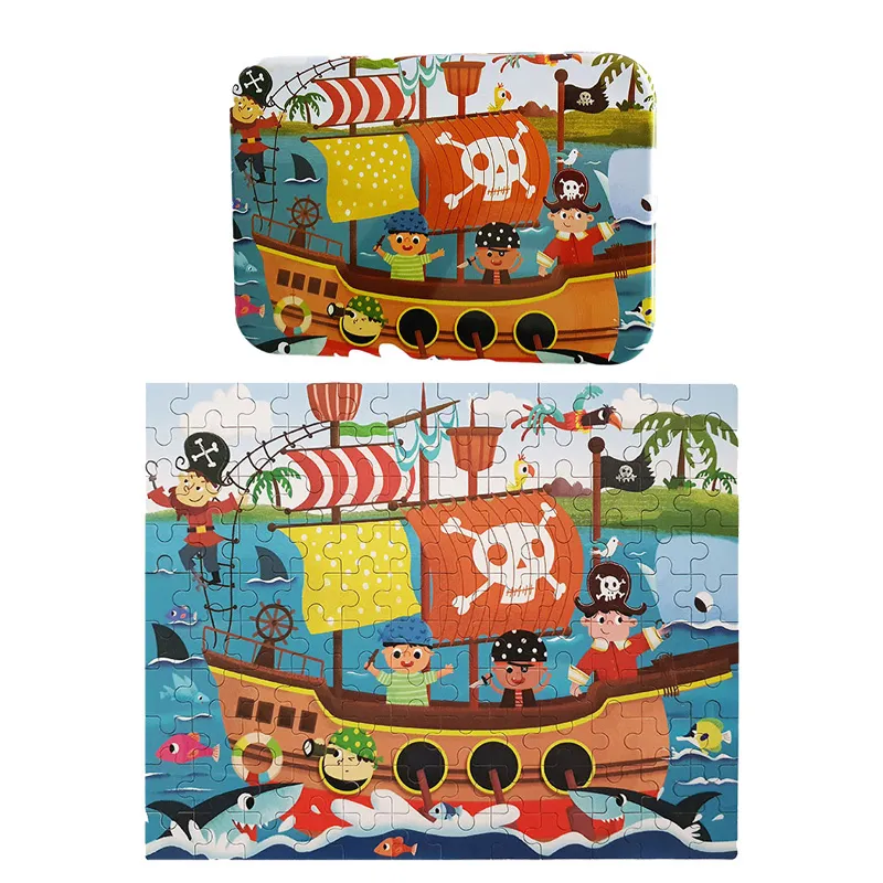 Puzzle Les Pirates 120pcs - 36m+-0
