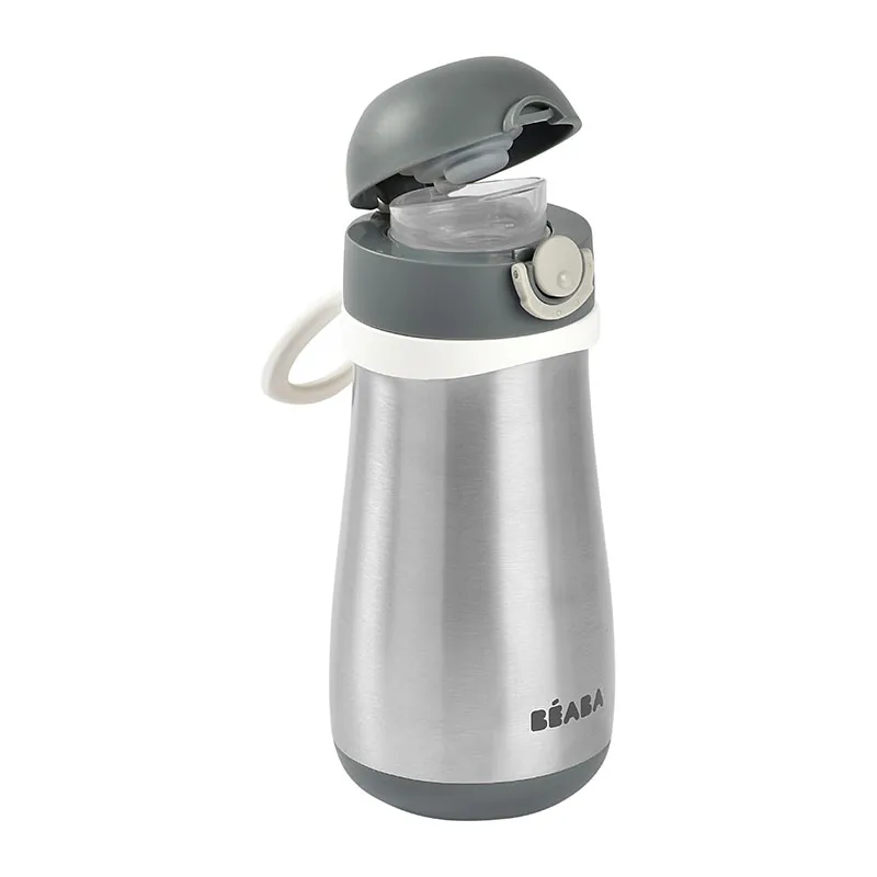 Gourde Inox Gris minéral - 350ml-1