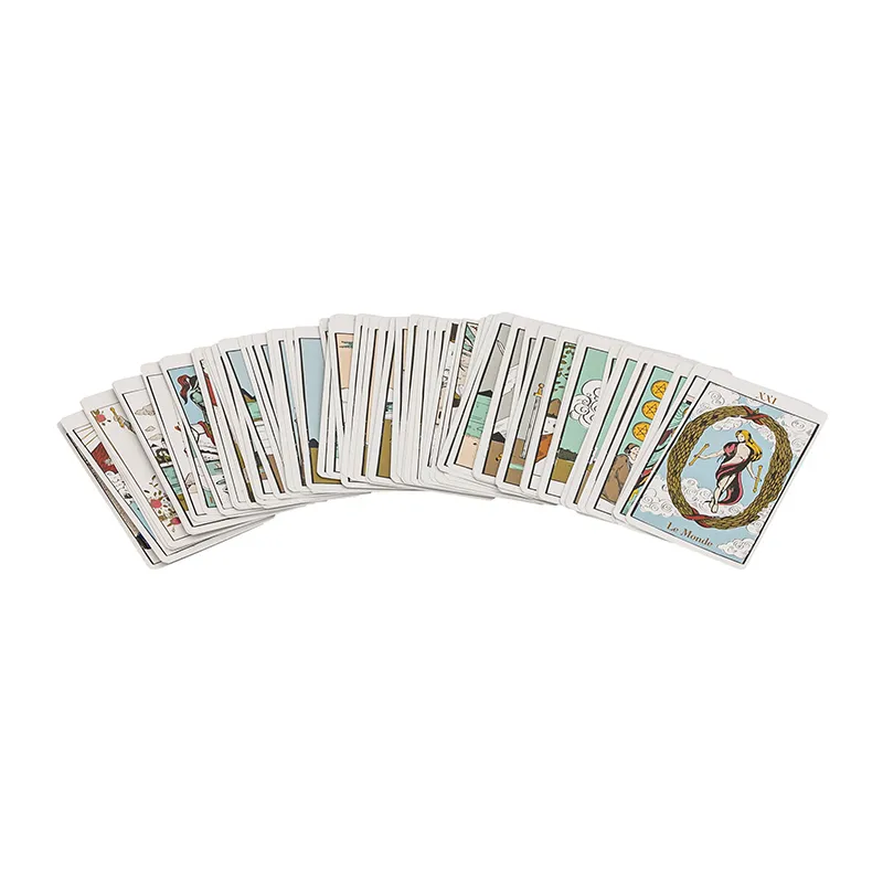 Jeu de tarot Little cottage Verre doré - 13cm-3
