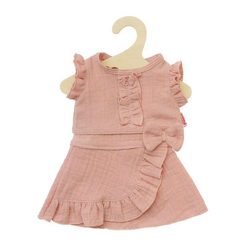 Robe portefeuille BIO Blush - Poupée 28-35/35-45cm-0