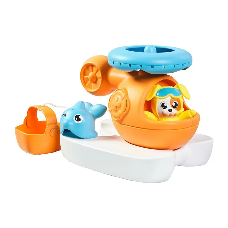 Jeu de bain Hélico de Secours - 12m+ -0