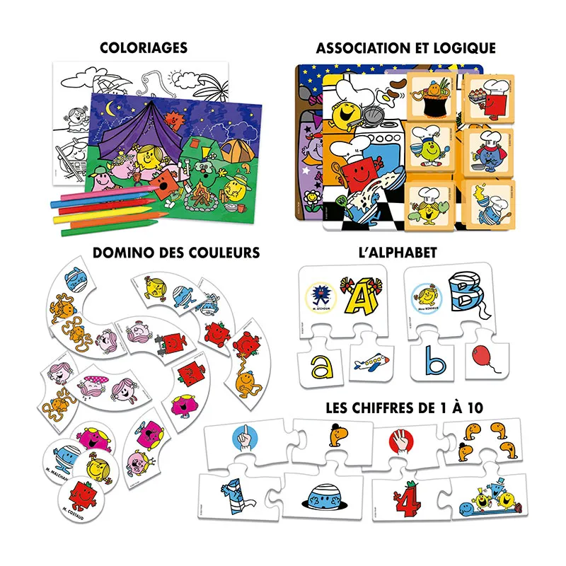 Kit École maternelle Monsieur Madame - 36m+-1